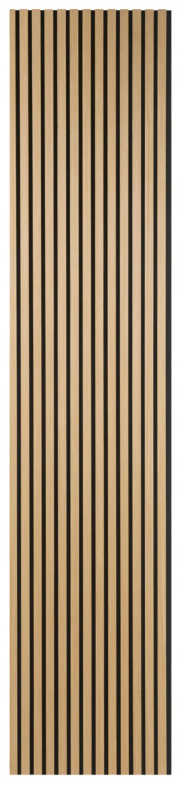 Akustikkpanel Quanti Light Oak 18 x 520 x 2440 mm