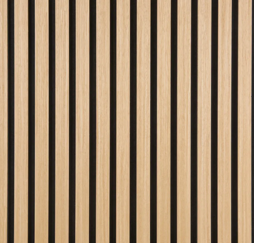 Akustikkpanel Quanti Light Oak 18 x 520 x 2440 mm