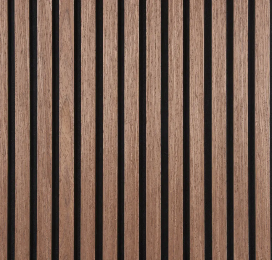Akustikkpanel Quanti Walnut 18 x 520 x 2440 mm