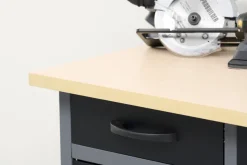 Arbeidsbenk med skap/skuffer 160 x 60 x 85 cm