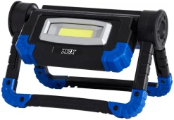 Arbeidslampe LED 2 x 5 W foldbar