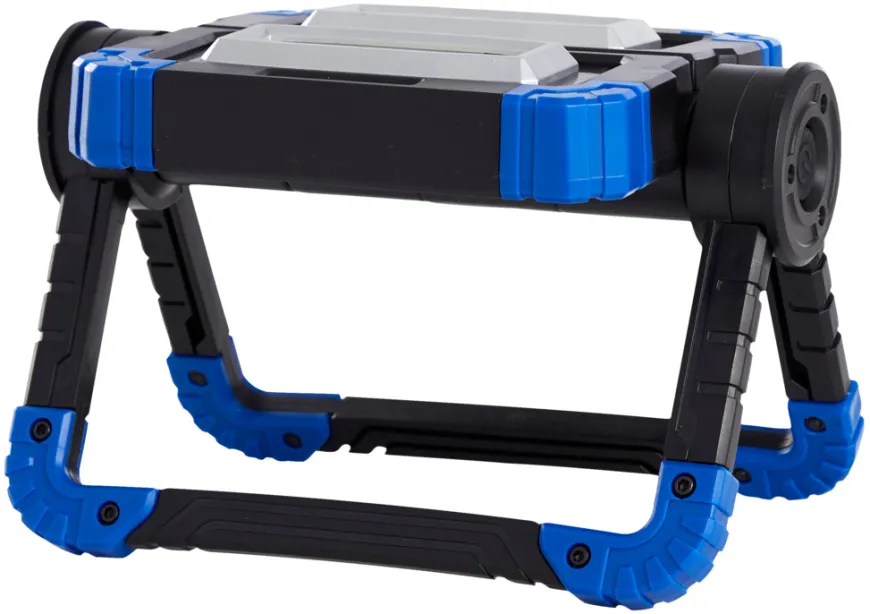 Arbeidslampe LED 2 x 5 W foldbar