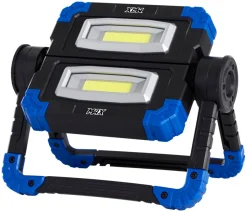 Arbeidslampe LED 2 x 5 W foldbar