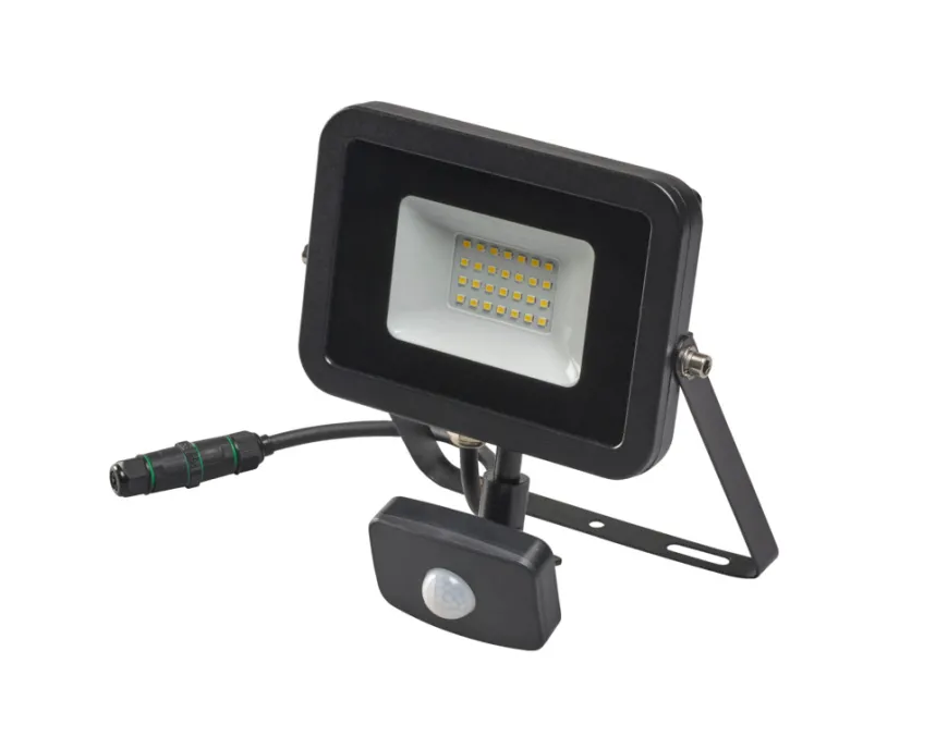 Arbeidslampe med sensor inkl. 20 W LED-pære