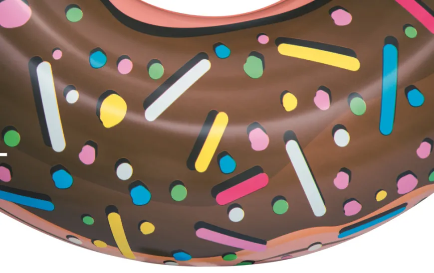 Badering donut - 2 motiver