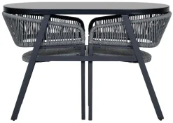 Balkongsett Chicago svart - Sunlife®