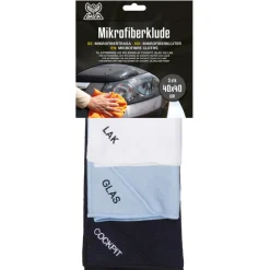Basta mikrofiberkluter til bil 3 stk.