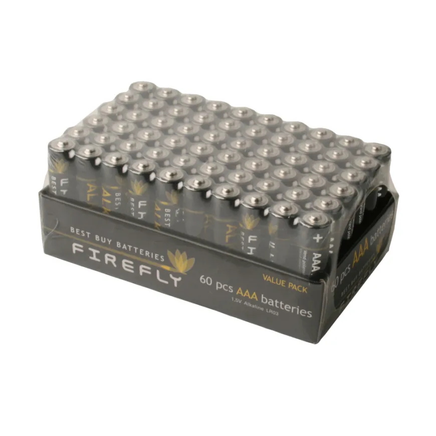 Batteri AAA 60-pk. - Firefly