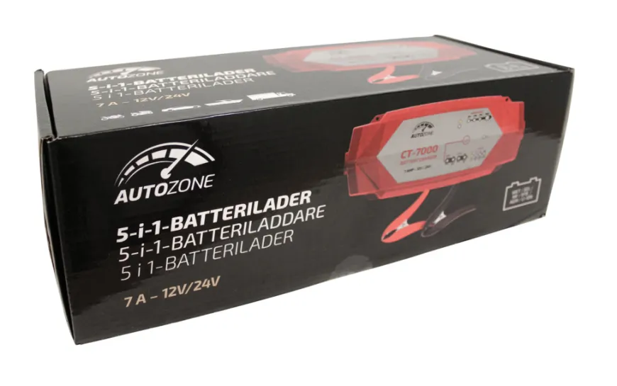 Batterilader 3,5-7A/12-24V - Autozone