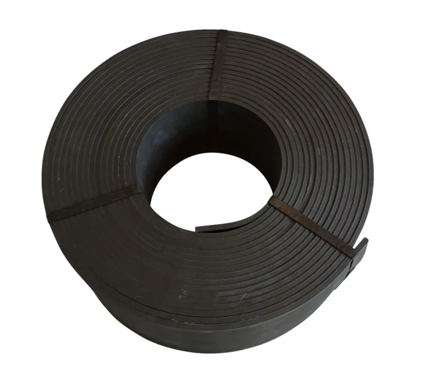 Bedkant 10 meter svart plast