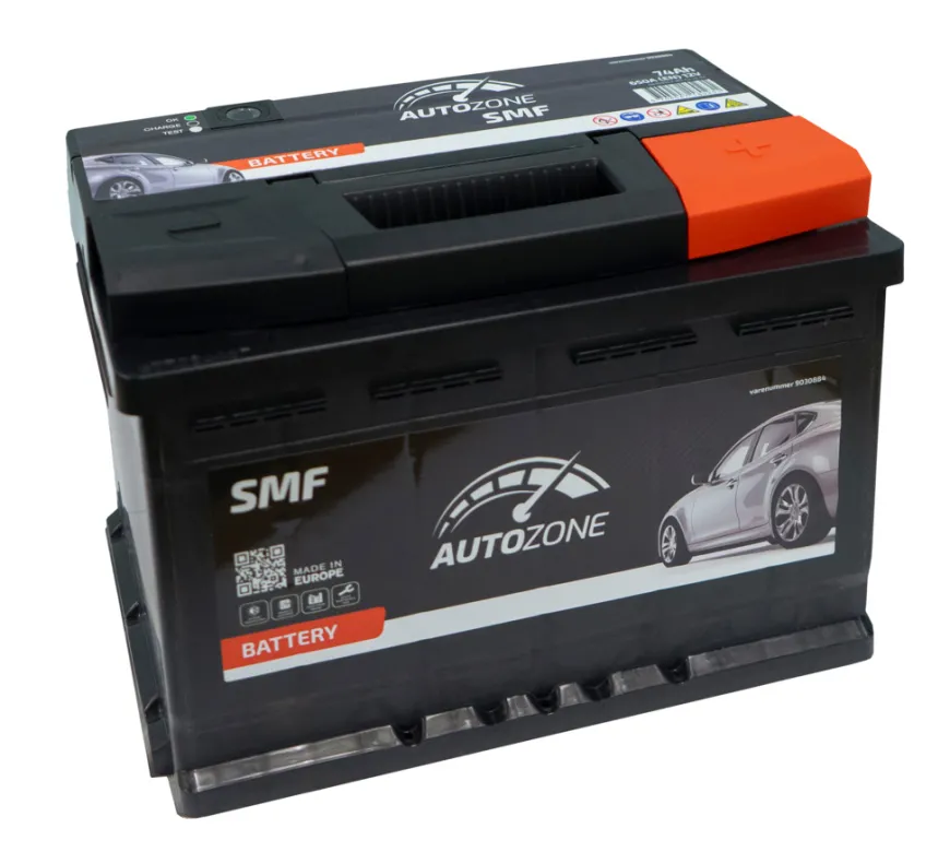 Bilbatteri 12V 74Ah (+h)