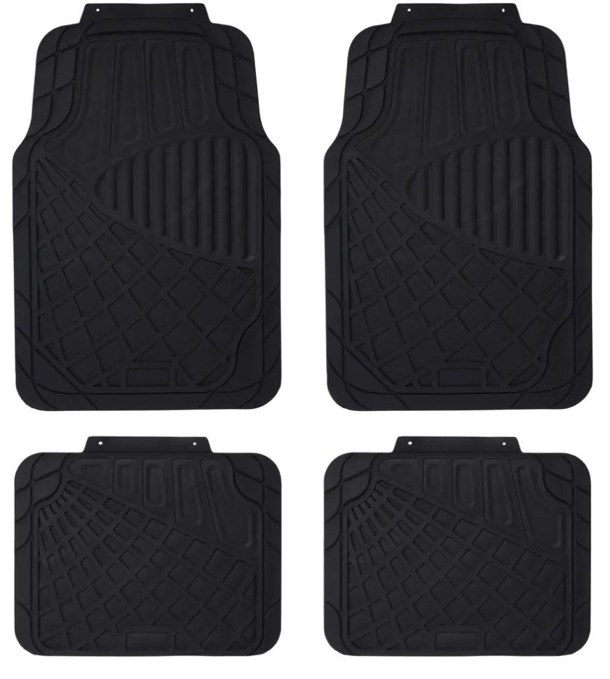Bilmatte sett med 4 stk. gummi - Autozone