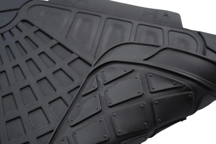Bilmatte sett med 4 stk. gummi - Autozone