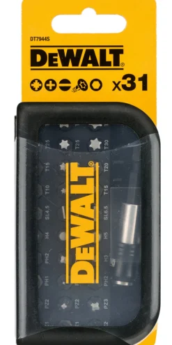 Bitssett 31 deler - DeWalt