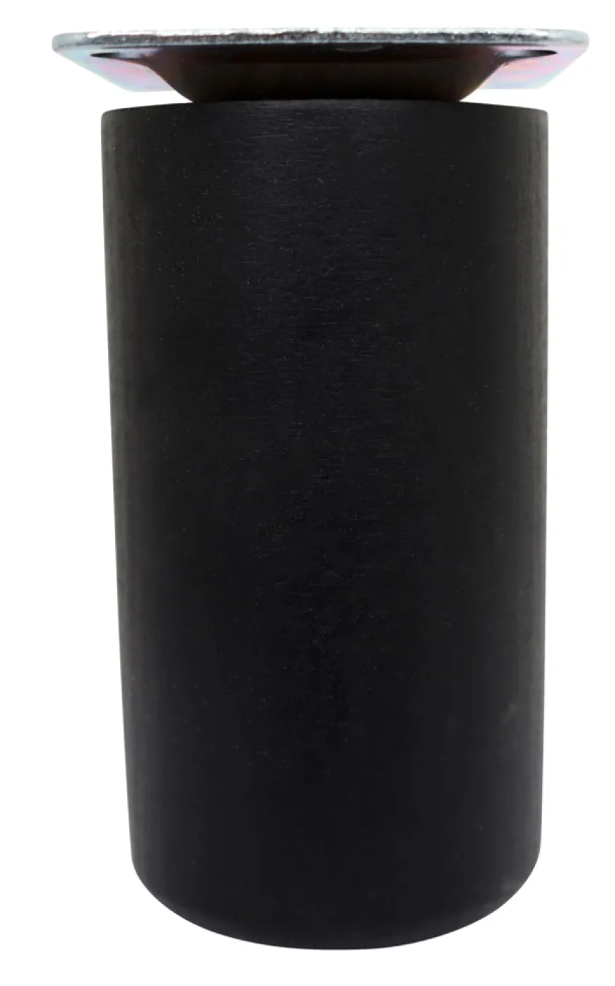 Bordben Ø55 mm x 10 cm bøk/svart