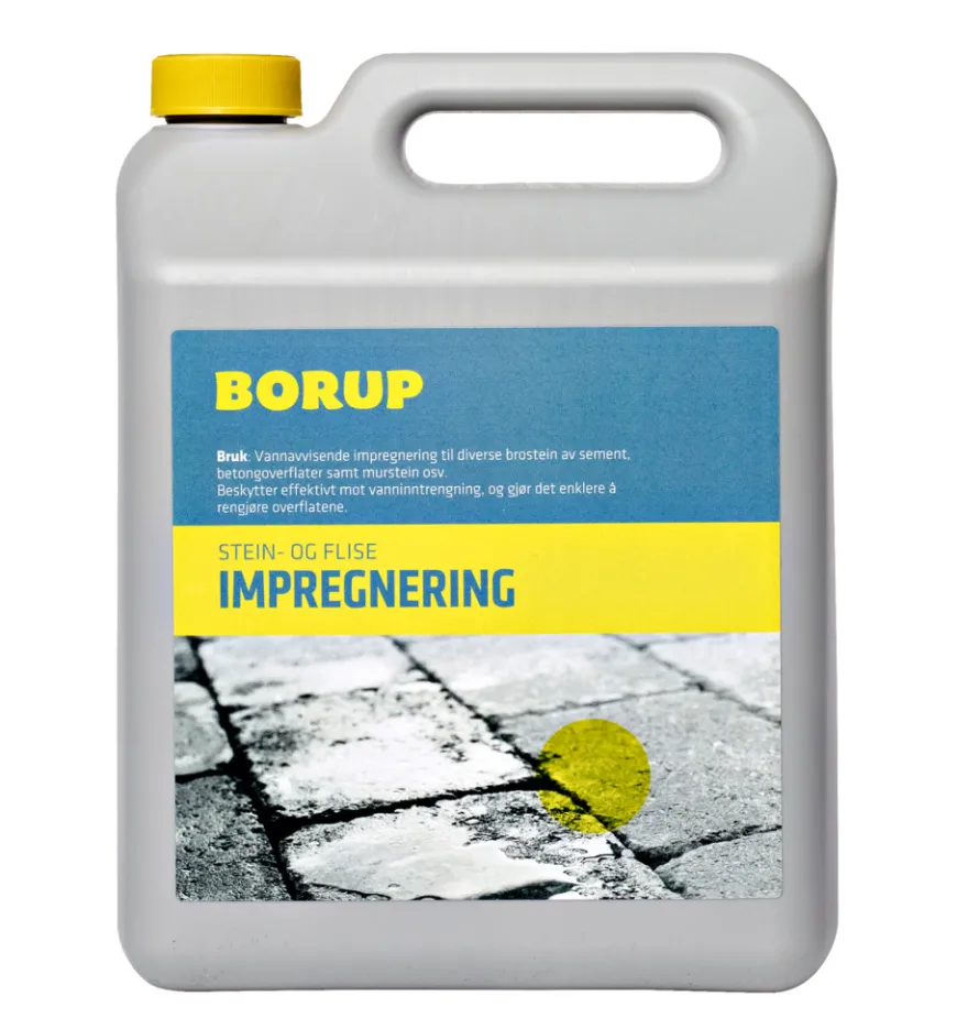 Borup impregnering til stein og flis 5 liter