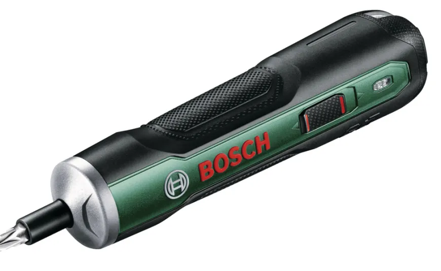 Bosch PushDrive akku skrumaskin m/bits