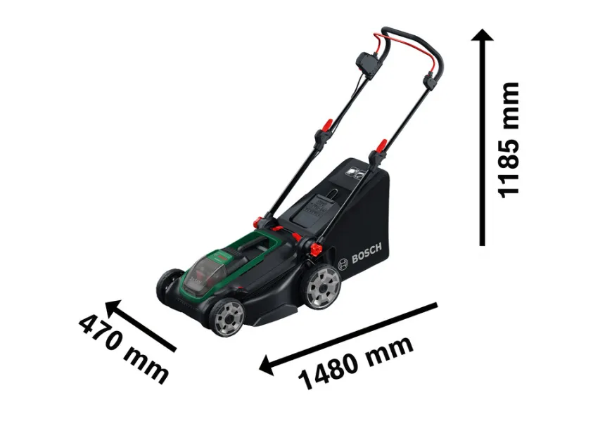 Bosch Rotak 18V-43 batteridrevet gressklipper