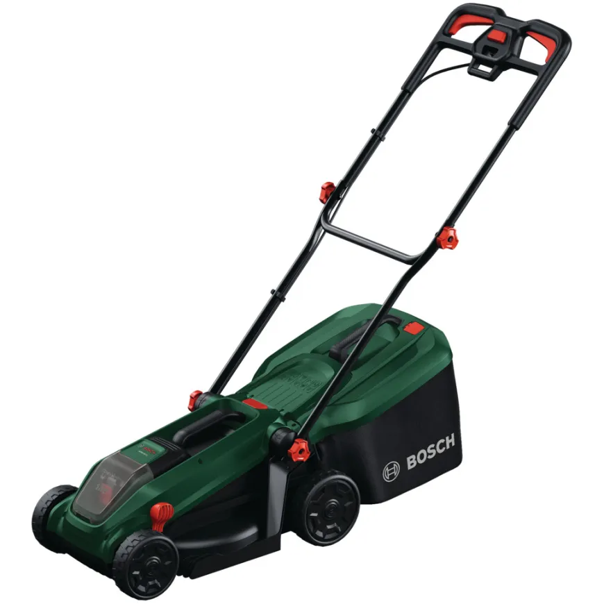 Bosch Rotak 18V-32 batteridrevet gressklipper 4,0 Ah