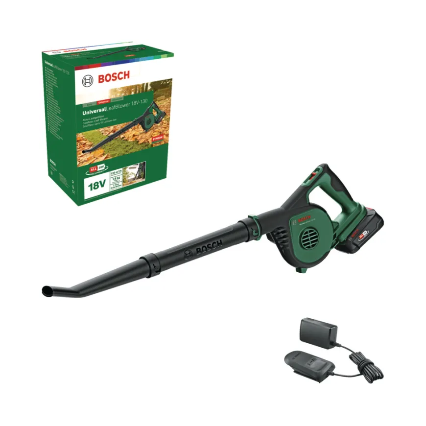 Bosch UniversalLeafBlower 18V-130 løvblåser 2,5 Ah