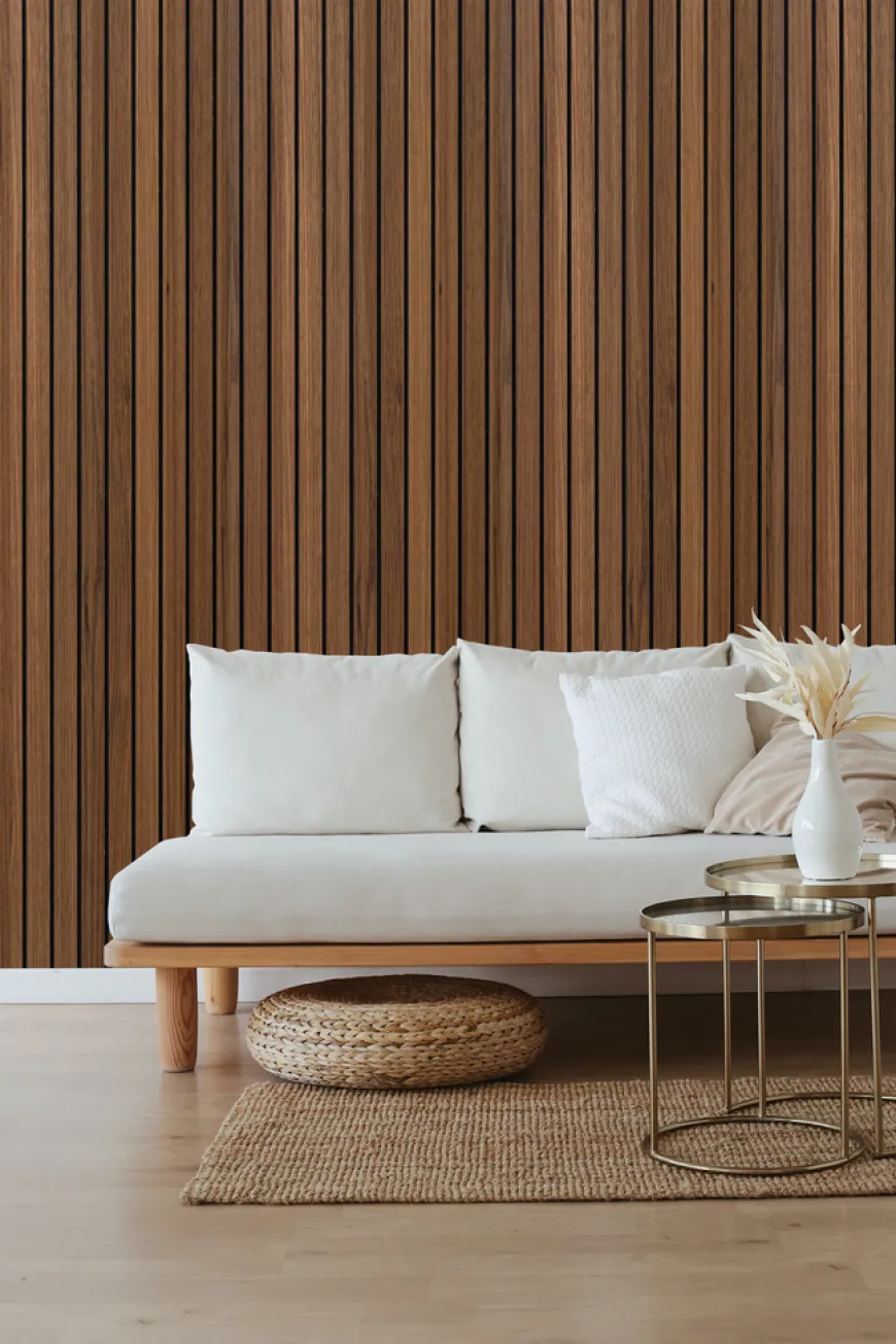 Deco Spilepanel Walnut 12 x 600 x 2400 mm