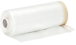 Dekkfolie med tape 140 cm x 33 meter