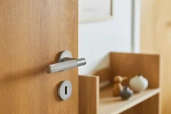 Dørhåndtak 13,5 cm matt sateng nikkel - Homefixer