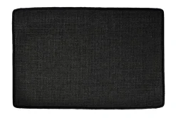 Dørmatte sisal svart 40 x 60 cm