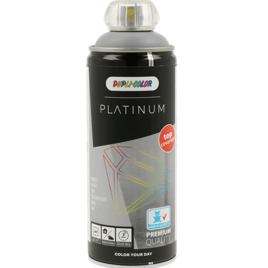 Dupli-Color Platinum spraymaling sølvgrå