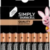 Duracell Simply AAA-batteri 16-pk.