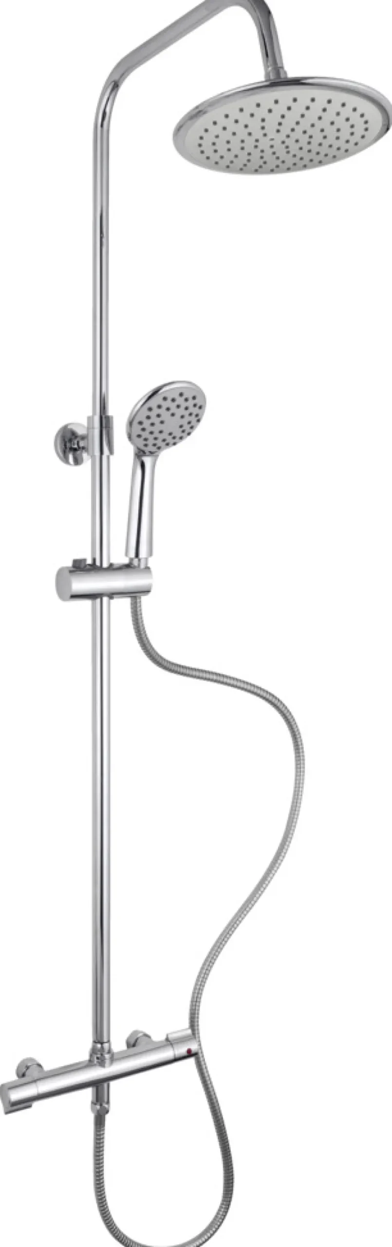 Dusjsett med termostat krom - REN