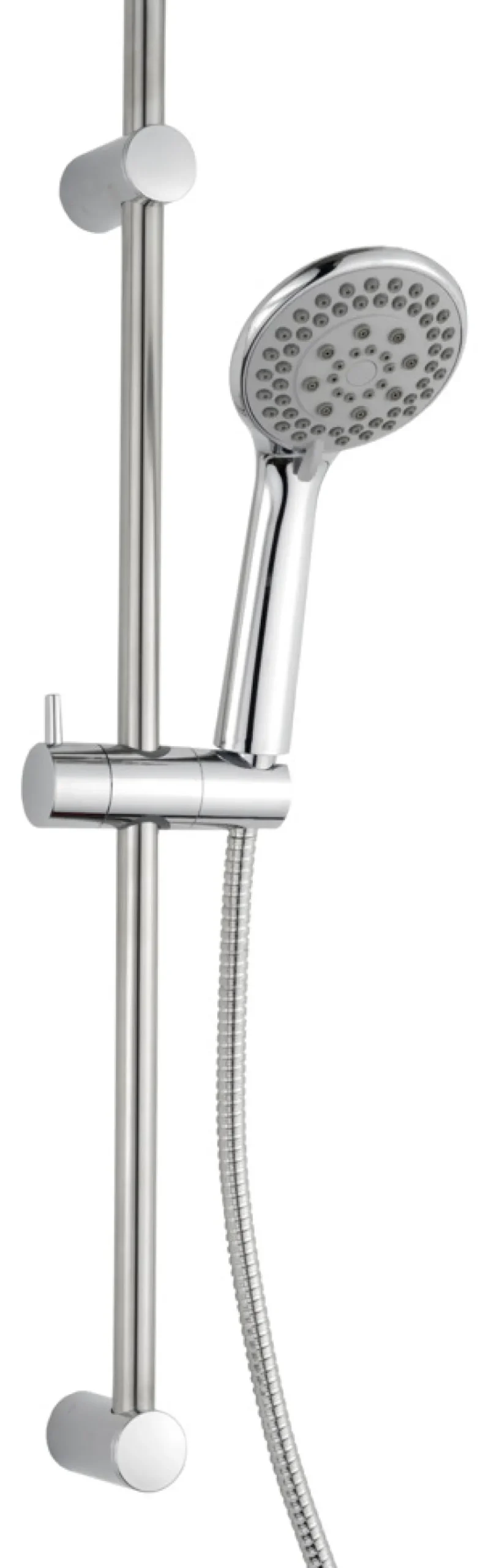 Dusjsett Ø100 mm krom - REN