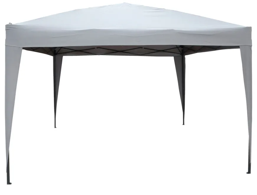 Easy up paviljong Empoli 3x3 m grå - Sunlife®