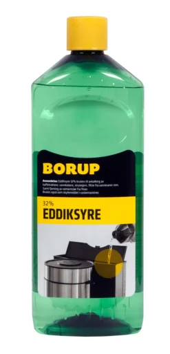 Eddiksyre 32 % 1 liter