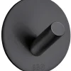 Enkel krok selvklebende Ø48mm - matt svart