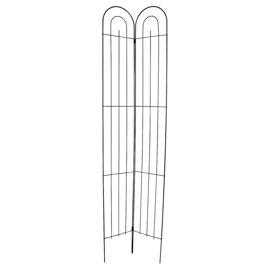 Espalier foldbart 180 cm svart