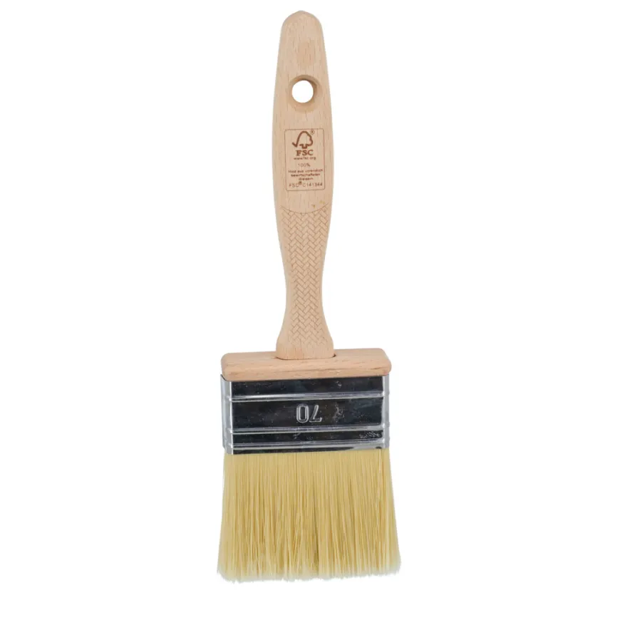 Fasadepensel med trehåndtak 70 mm – Luxi