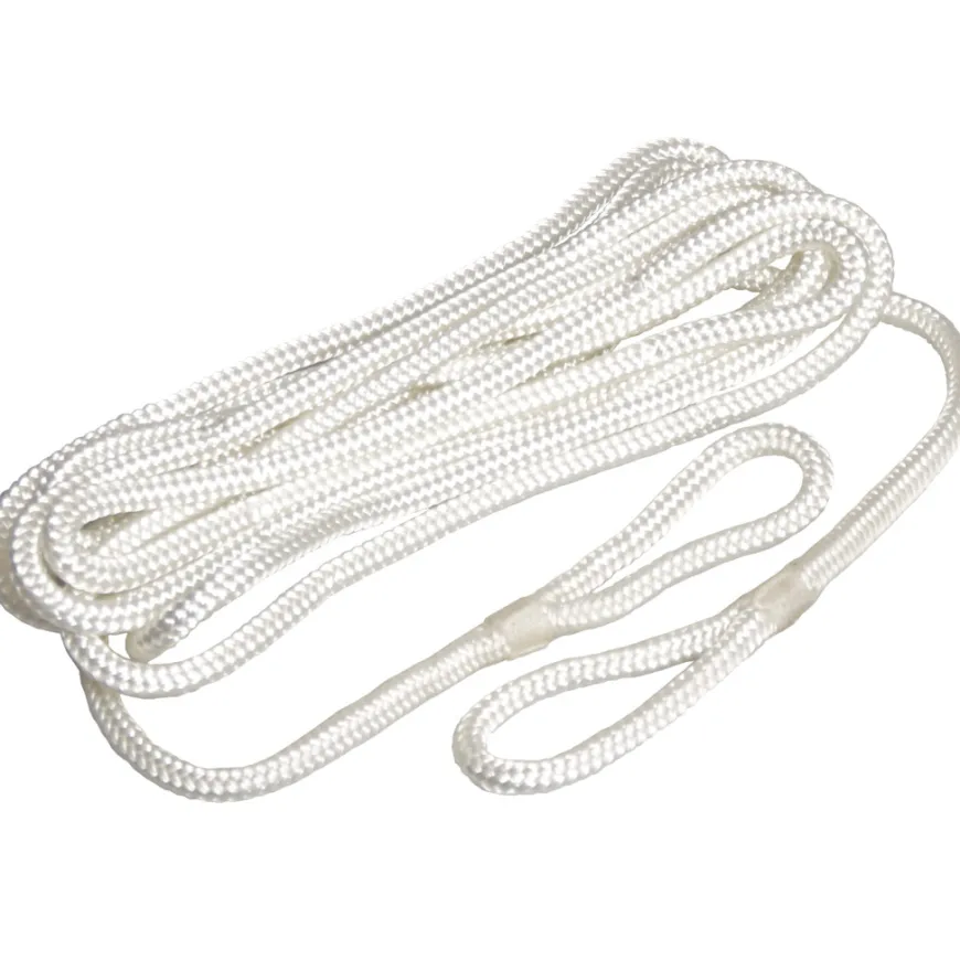 Fenderline flettet 2-pk hvit 6 mm x 1,5 meter - Robline®
