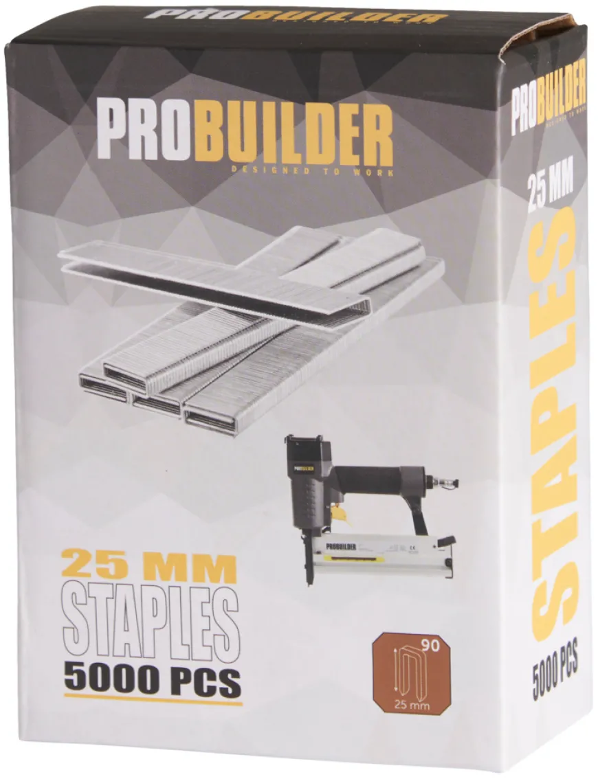 Festestifter 25 mm 5000 stk. - Probuilder