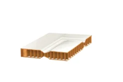 Finlandsdør hvit formpresset dør - 82,6 cm