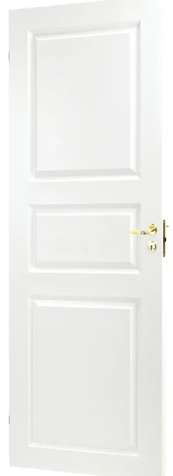 Finlandsdør hvit formpresset dør - 82,6 cm