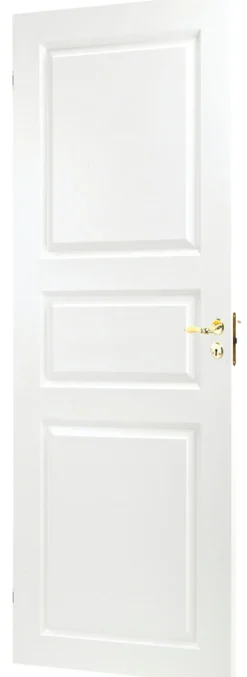 Finlandsdør hvit formpresset dør - 72,6 cm