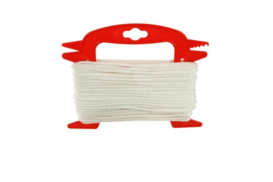 Flisesnor hvit 3 mm x 20 meter