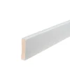 Fotlist 12x70 mm slett malt furu