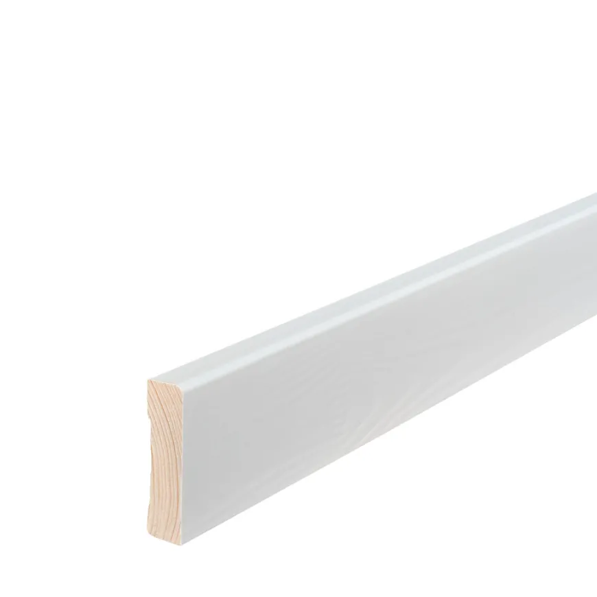 Furu 10x58 fotlist slett malt
