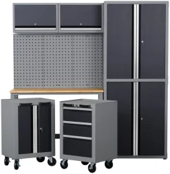 Garasjeinnredning 1900 x 1860 x 460 mm – Probuilder