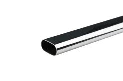 Garderobestang forkrommet 30 x 15 mm