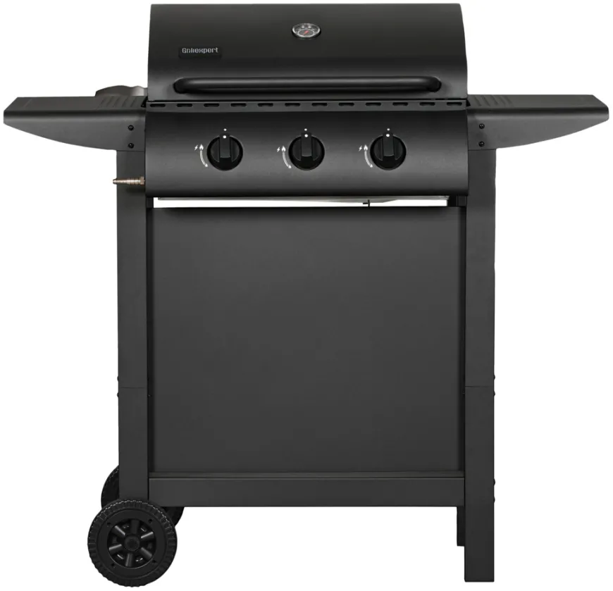 Gassgrill med 3 brennere - Grillexpert