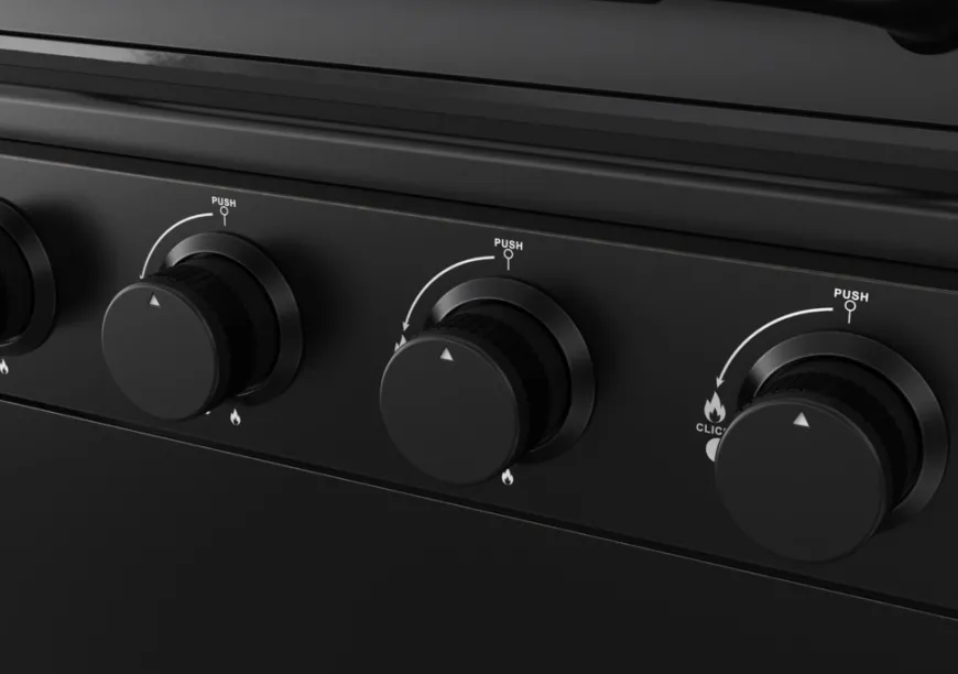 Gassgrill med 4 brennere og bakbrenner – Grillexpert