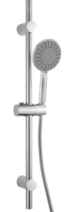 GEYSER® dusjsett Ø125 mm 5-jet krom